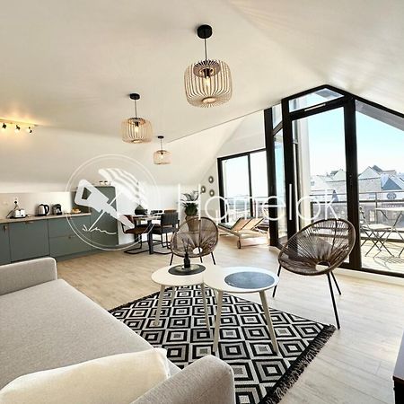 T2 Neuf Top Cocooning Terrasse - Face A La Mer Ploemeur Eksteriør bilde